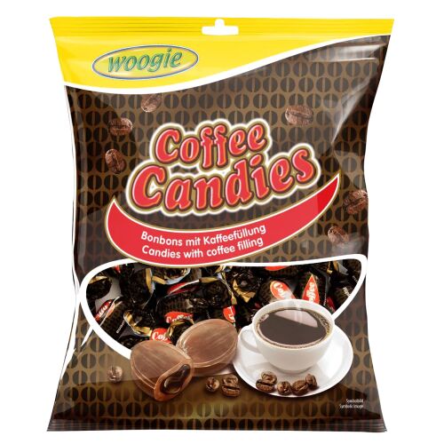Woogie kávés cukorkák kávétöltelékkel 150 g 146656486