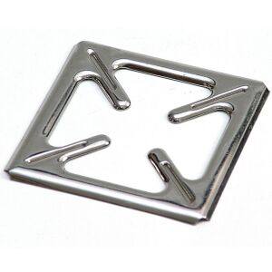 Acél tűzhelylap 9,5x9,5 cm