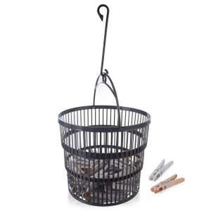 Mosócsipeszek összecsukható kosárban 50 db. 146657113 - Ruhacsipesz