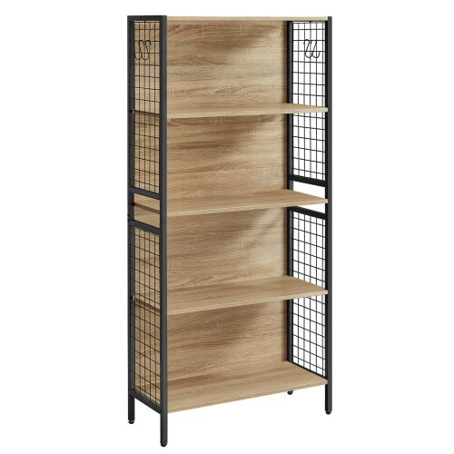 Könyvespolc - sonoma - LBC023B11 146657168