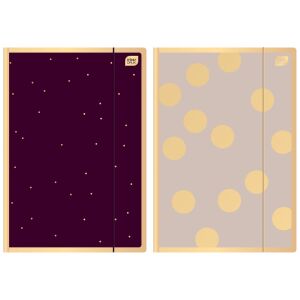 GUMISZALAGOS MAPPÁK A4+ SZATÉN ARANY 3 2933 A'10 146657397 - Iratrendezés