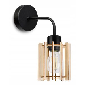 FALI LÁMPA, NÉGYZET ALAKÚ LÁMPA, MENNYEZETI LÁMPA, FA LÁMPABÚRA, LED