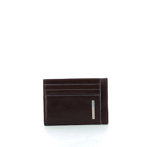 Piquadro, Blue Square, Leather Card Holder, PP2762B2R, Mogano, Unisex