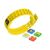 Sárga PIXIE CREW Emoji Karkötő Testreszabható Szilikon Pixel Művészettel