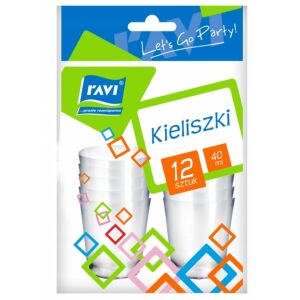 Műanyag poharak vodkás felesekhez 40 ml 12 darab 146659157 - Műanyag pohár
