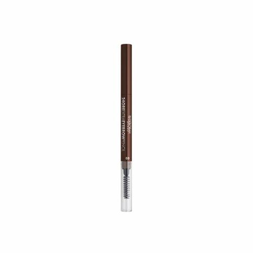 Deborah, 24 Ore Extra, Double-Ended, Eyebrow Cream Pencil & Brush 2-In-1, 03, Dark 146659852