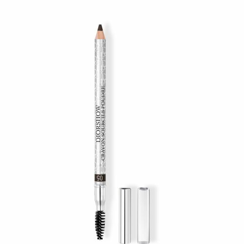 Christian Dior, Diorshow, Waterproof, Double-Ended, Eyebrow Cream Pencil & Brush 2-In-1, 05, Black, 1.19 g