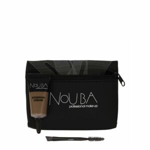 15 Set Nouba: Nouba, Eyebrow Brush + Nouba, Eyebrow Gel, 7 ml + Textile Makeup Bag, Black 146660255 - Szemöldökfesték