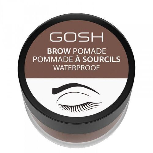 Gosh, Gosh, Waterproof, Eyebrow Pomade, 002, Greybrown, 4 ml