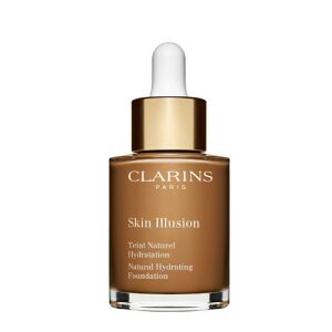 Clarins, Skin Illusion, Colour Correcting, Liquid Foundation, 118,5, Chocolate Natural, SPF 15, 30 ml *Tester 146662234 - Szépség & Egészség