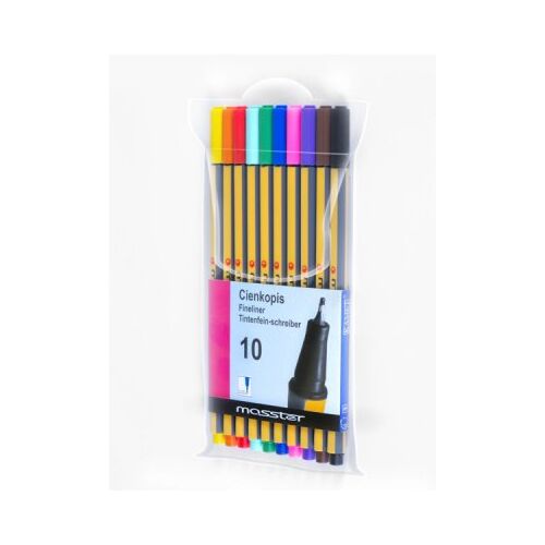 MASTER FINELINER 10 SZÍNNEL KAMET A'5 146662864