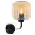 RIFFLE FEKETE FALI LÁMPA 1 TÁNYÉROS MÉZHENGERES LÁMPA E27 146663019