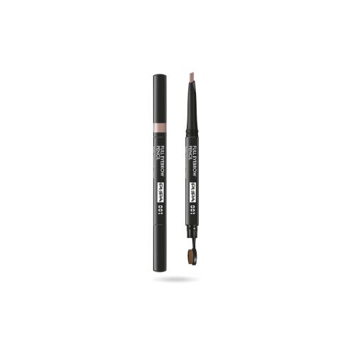 Pupa, Full, Paraben-Free, Definer, Double-Ended, Eyebrow Cream Pencil & Brush 2-In-1, 001, Blonde, 0.2 g *Tester 146663199