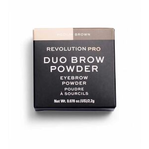 Makeup Revolution, REVOLUTION PRO, Vegan, Eyebrow Powder, Medium Brown, 2.2 g 146663218 - Szemöldökfesték