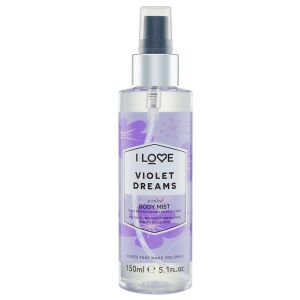 I Love, Signature Collection, Vegan, Mist Spray, Violet Dreams, All Over The Body, 165 ml 146663616 - Testpermet