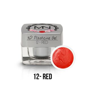 3D Plasticine Gel - 12 - Red - 3,5g 146664022 - Nageldesign