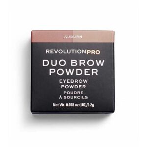 Makeup Revolution, REVOLUTION PRO, Vegan, Eyebrow Powder, Auburn, 2.2 g 146664311 - Szemöldökfesték