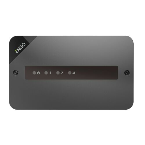 Fűtési kör integrátor két zónához a fő szivattyú és a hőforrás támogatásával, ENGO ECB2-230, 230V, fekete 146664647