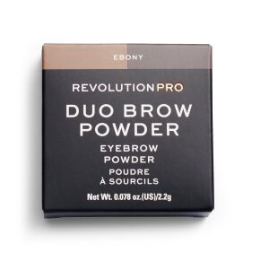 Makeup Revolution, REVOLUTION PRO, Vegan, Eyebrow Powder, Ebony, 2.2 g 146664714 - Szemöldökfesték