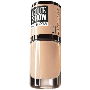 Maybelline, Color Show 60 Seconds, Nail Polish, Nr. 1, Go Bare, 7 ml 146664986 - Manikűr & Pedikűr