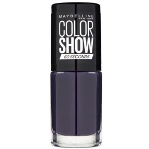 Maybelline, Color Show 60 Seconds, Nail Polish, Nr. 330, Manhattan Midnight, 7 ml 146665538 - Manikűr & Pedikűr