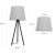 ÉJJELI ASZTAL állólámpa, háromlábú, 49 cm E27 146666830