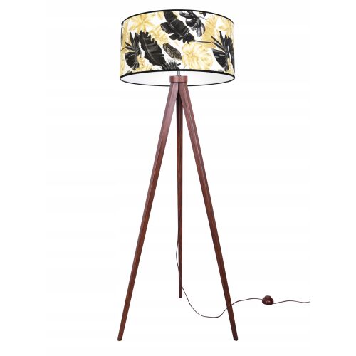 ÁLLÓLÁMPA, HÁROMPÓDOS LÁMPABÚRA, ARANYVIRÁGOK, LED 146666911