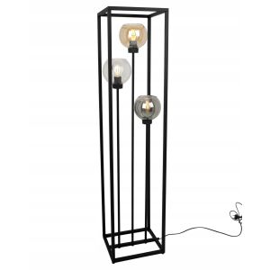 ÁLLÓLÁMPA, ÁLLÓ, FÉM LÁMPABÚRA, FEKETE, 130 CM 146666947 - Állólámpa