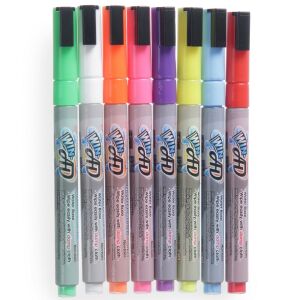 Fehértáblás markerek, 3 mm-es hegy, 8 darabos készlet - Hendi 664278 146667152 - Tábla- & Flipchart marker