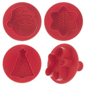 Karácsonyi sütiformák 4 db. 146669778 - Sütemény kiszúró