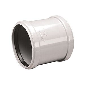 PVC-HT 75 szaniter hüvely, belső szennyvízhez, hamu színű 146670658 - WC bekötő elem