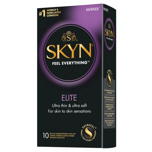 SKYN ELITE - Latexmentes, nedves és vékony óvszer 10 db 146670874