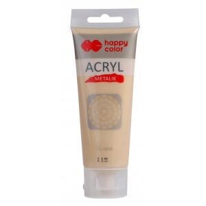 AKRIL FESTÉK 75 ML VILÁGOSARANY METÁL (115)1178 146671281 - Akrilfesték