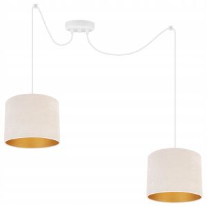 ELEGÁNS PÓK FÜGGŐLÁMPA, ARANY BÁRSONY LÁMPABÚRA 146671669 - Lámpa & Világítás