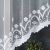 FLORENTYNA - Készre varrt jacquard függöny alul kivágással - 330x120 cm - fehér 146672363
