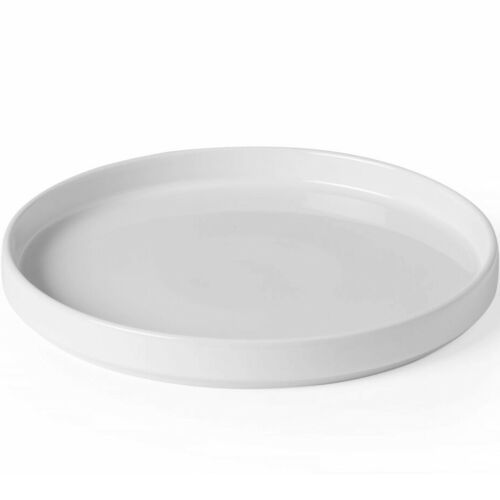 OSLO magas peremű tányér, fehér, 240 x 26 mm - 6 darabos készlet