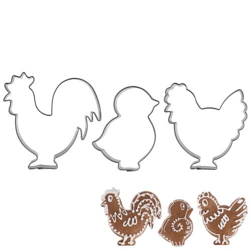 Sütikiszúrók kakas tyúk csibe 3 db.