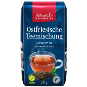 Westminster fekete lapos tea 250 g