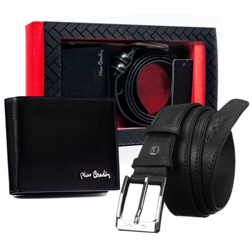 Pierre Cardin férfi bőr pénztárca és öv ajándékszett 146679953