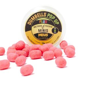 Meus Dumbells Fluo Pop Up 8mm MINIS Strawberry 15g |MDPTKA 146680226 - PopUp