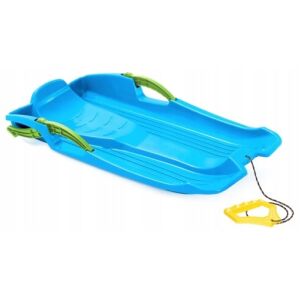Műanyag szánkó fogantyúkkal, Hornet, kék