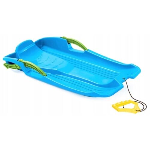 Műanyag szánkó fogantyúkkal, Hornet, kék 146681153