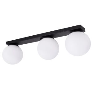 ALTA FEHÉR MENNYEZETI LÁMPA 3 LAPOS, SZÉLES TALÁLATÚ E14