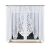 POLA - Készre varrt jacquard függöny alul kivágással - 300x160 cm - fehér 146681723