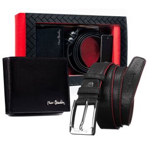 Pierre Cardin férfi bőr pénztárca és öv ajándékszett 146681957 - Férfi pénztárca