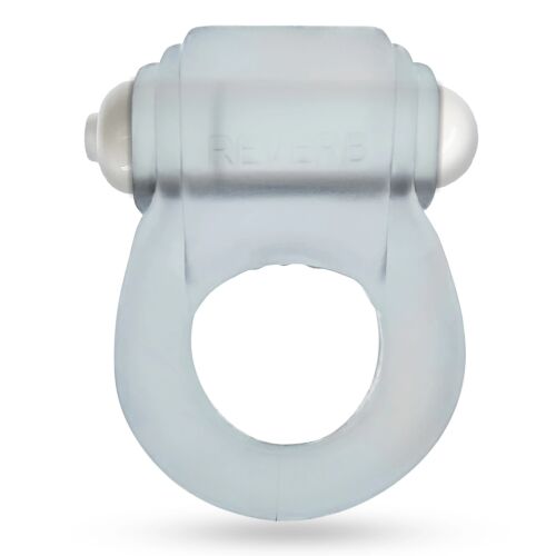 Oxballs - Glowdick péniszgyűrű vibrációs LED-del, átlátszó