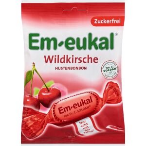 Em-eukal Wildkirsche cukorka cukor nélkül 75 g 146682935 - Cukorka