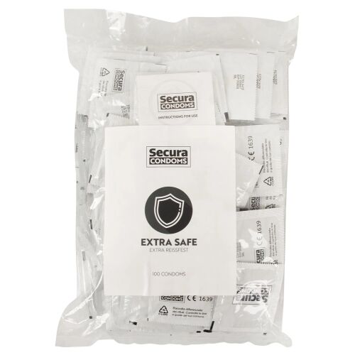 Secura Extra Safe - Extra vastag óvszer 100 db