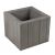 Tigela grafit beton kerti cserép 40 x 40 x 33 cm 146685521