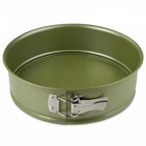 Zenker 7452 Lehajtható aljú sütőtál, Kerek, 26x7,5 cm, ILAG Maximizing Green bevonat, Akár 180°C-ig, Zöld 146686171 - Zenker
